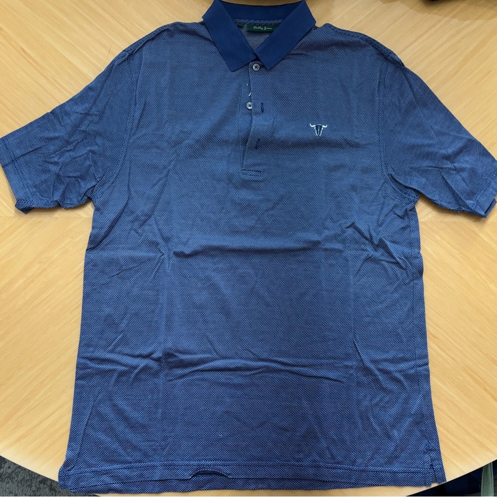 Men's Blue Polo Shirt